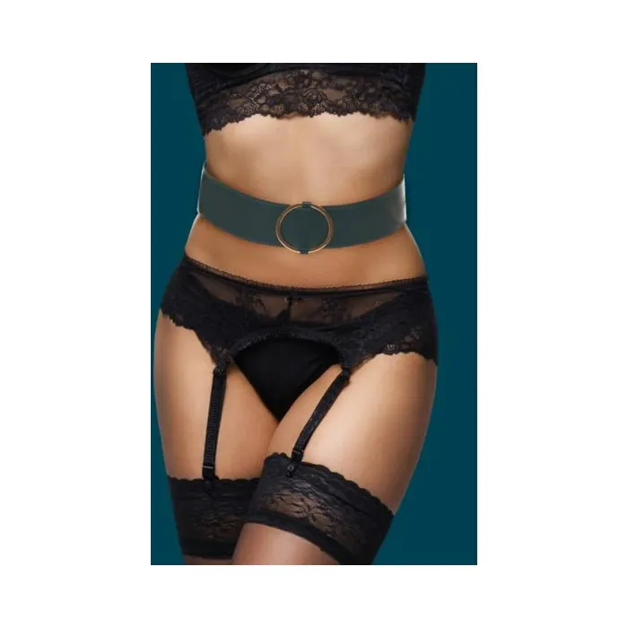 Shots America LLC Male Sex Toys Ouch Halo Waist Belt Lxl Green