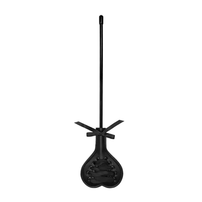Shots America LLC Ouch LacedUp Heart Crop BlackBlack Small Anal
