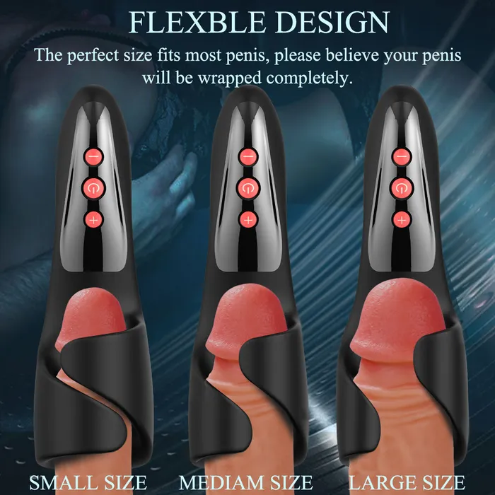 10 Vibration Modes Electric Penis Trainer Earlypeach Male Sex Toys