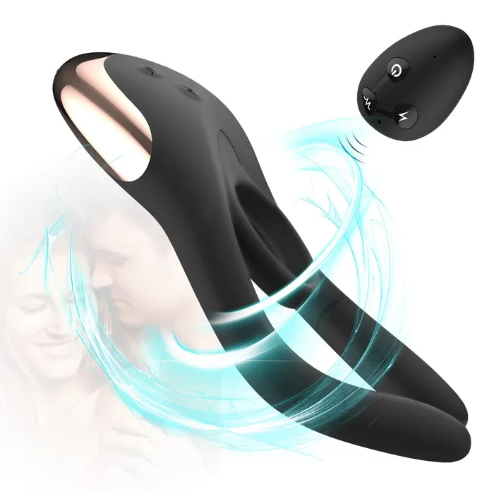 10 Vibration Modes Penis Cock Ring Earlypeach Male Sex Toys