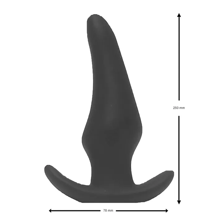 Anal Brutus Brutus Bum Buddy Hercules Butt Plug Black XL