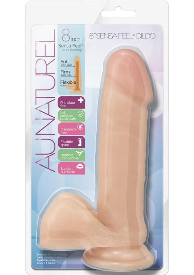 Au Naturel Sensa Feel Dildo with Suction Cup Au Naturel Female Sex Toys
