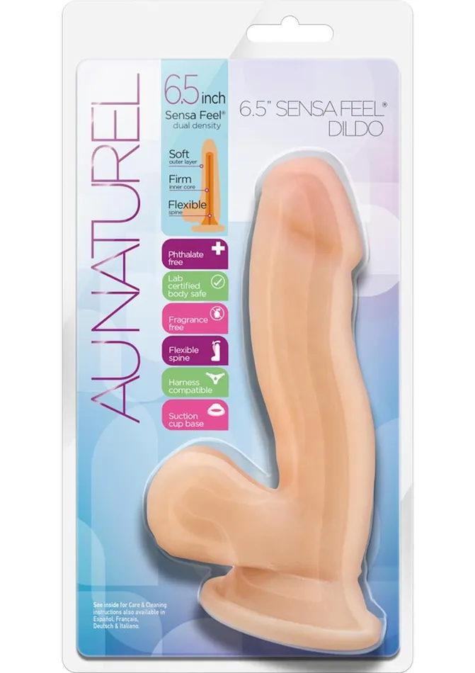 Au Naturel Sensa Feel Dildo with Suction Cup Au Naturel Female Sex Toys