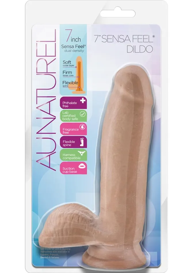 Au Naturel Sensa Feel Dildo with Suction Cup Au Naturel Female Sex Toys