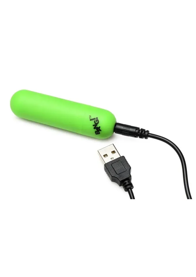 BANG Female Sex Toys Bang 28x Glow In The Dark Silicone Rechargeable Anal Beads with Remote