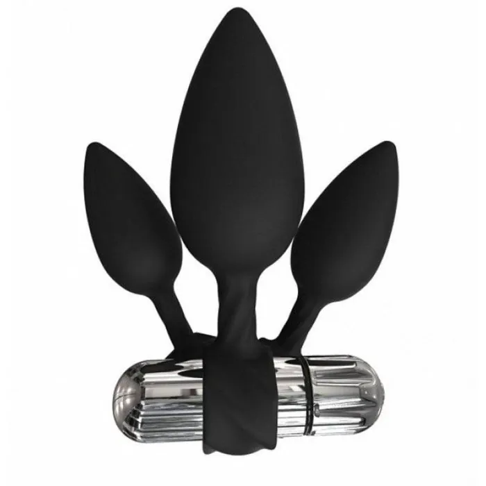 Bathmate Anal Bathmate Vibe Anal Training Plugs Black