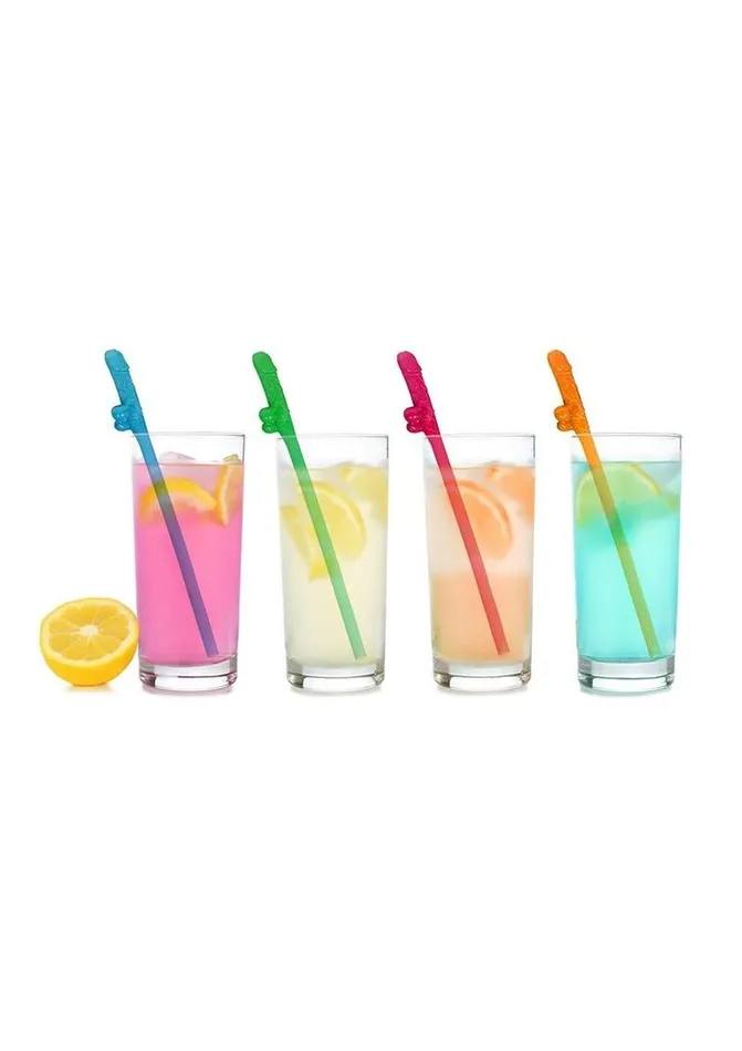 Candyprints Party Male Sex Toys Super Fun Penis Straws