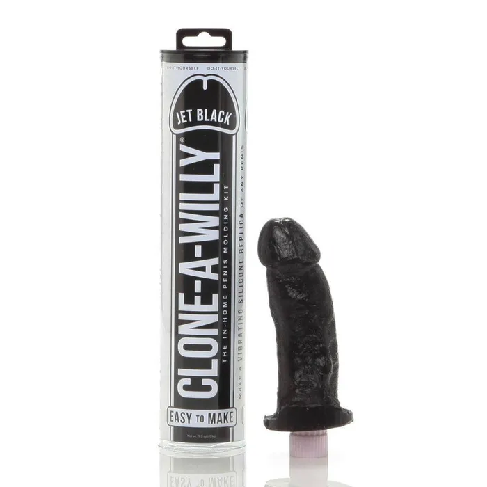 CloneAWilly Anal Clone A Willy Penis Moulding Kit Jet Black