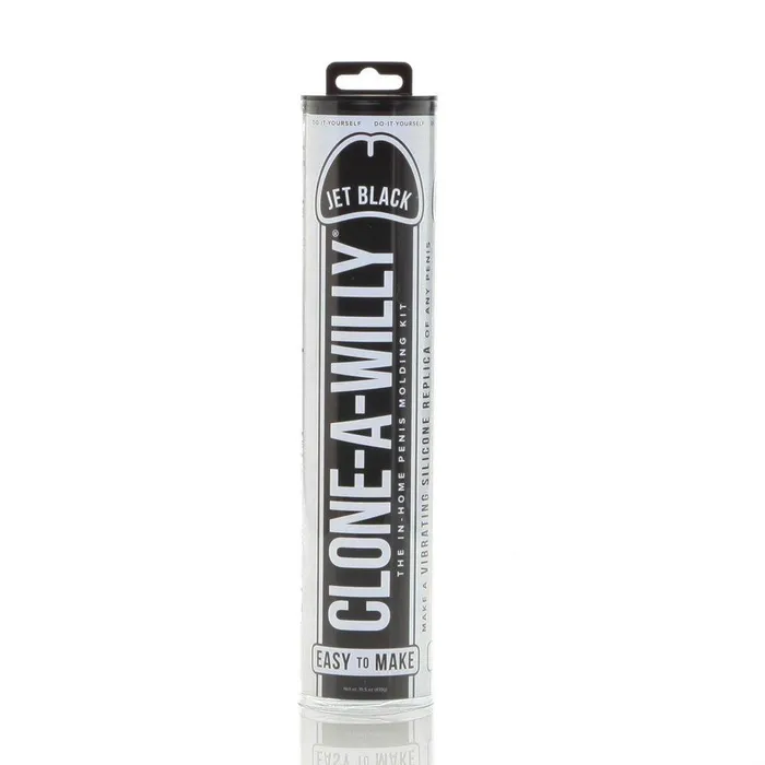 CloneAWilly Anal Clone A Willy Penis Moulding Kit Jet Black