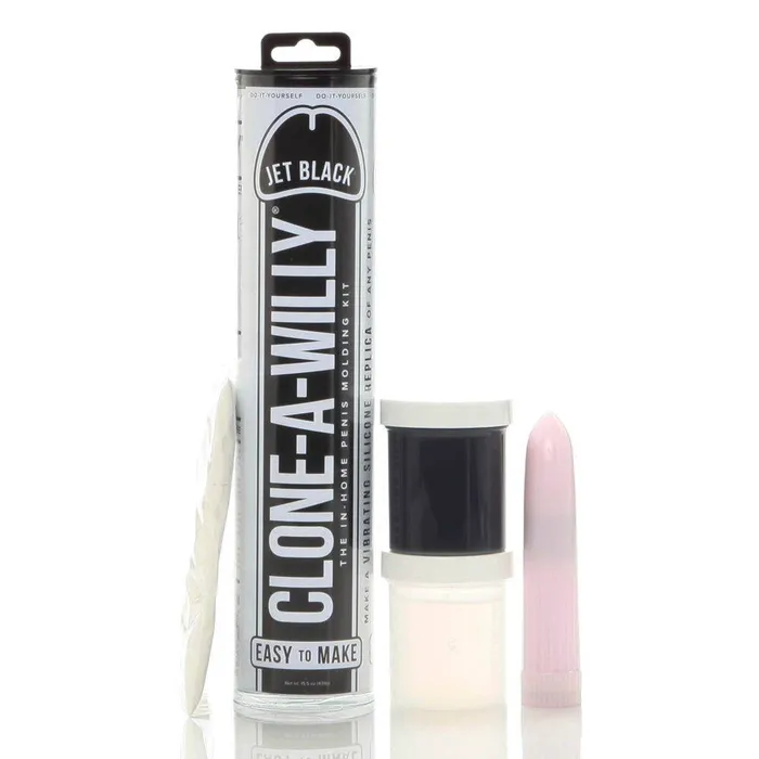 CloneAWilly Anal Clone A Willy Penis Moulding Kit Jet Black