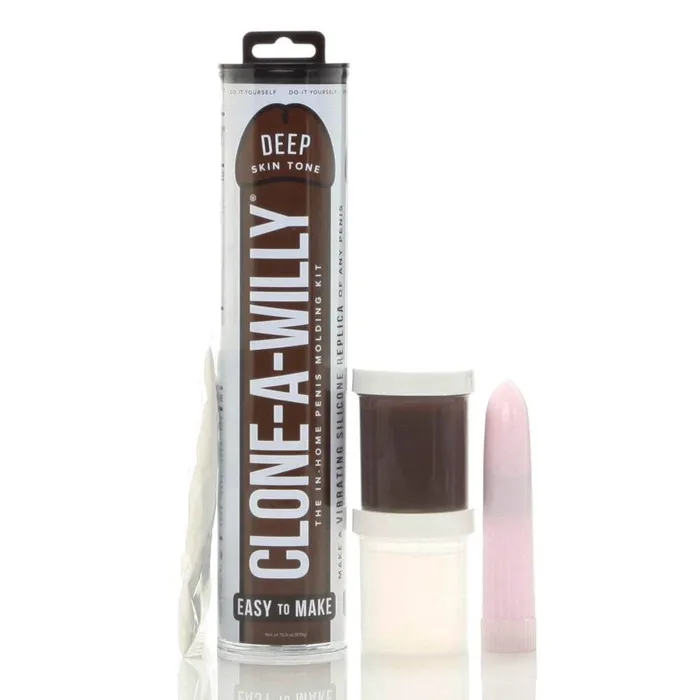 CloneAWilly Male Sex Toys Clone A Willy Penis Moulding Kit Deep Skin Tone