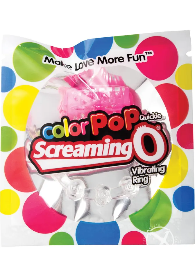 Color Pop Male Sex Toys Color Pop Quickie Screaming O Vibrating Ring Silicone Cock Ring Color Pop Male Sex Toys Color Pop Quickie Screaming O Vibrating Ring Silicone Cock Ring