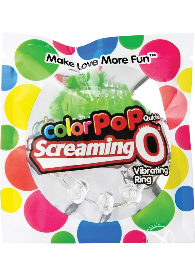 Color Pop Male Sex Toys Color Pop Quickie Screaming O Vibrating Ring Silicone Cock Ring Color Pop Male Sex Toys Color Pop Quickie Screaming O Vibrating Ring Silicone Cock Ring