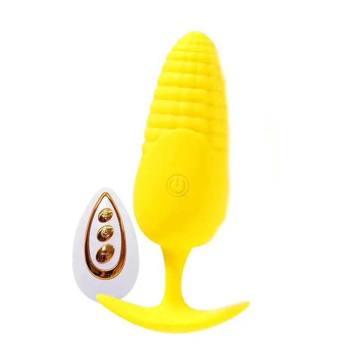 Corn Remote Control Vibrating Anal Plug Inyarose Male Sex Toys