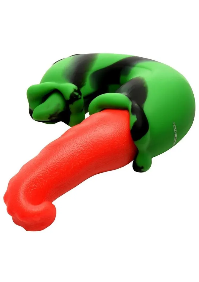 Creature Cocks Tongue Lasher Rechargeable Silicone Vibrator Creature Cocks Female Sex Toys
