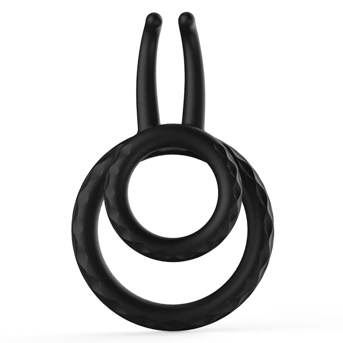Earlypeach Male Sex Toys Tentacular Tickler Vibrating Dual Cock Ring