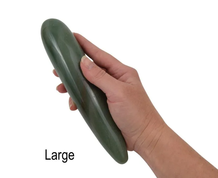 Female Sex Toys Gemstone Yoni Green Aventurine Straight Yoni Wand
