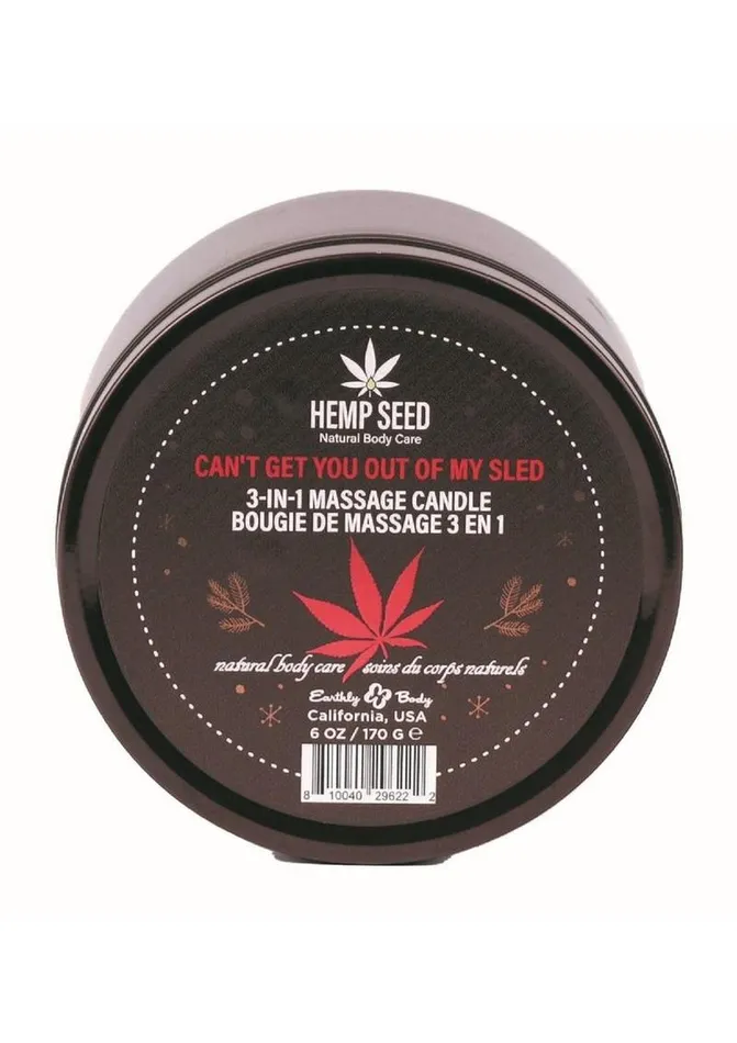 Female Sex Toys Hemp Seed Body Care Hemp Seed 3In1 Holiday Candle Cant Get You Out Of My Sled 6oz 170g Female Sex Toys Hemp Seed Body Care Hemp Seed 3In1 Holiday Candle Cant Get You Out Of My Sled 6oz 170g