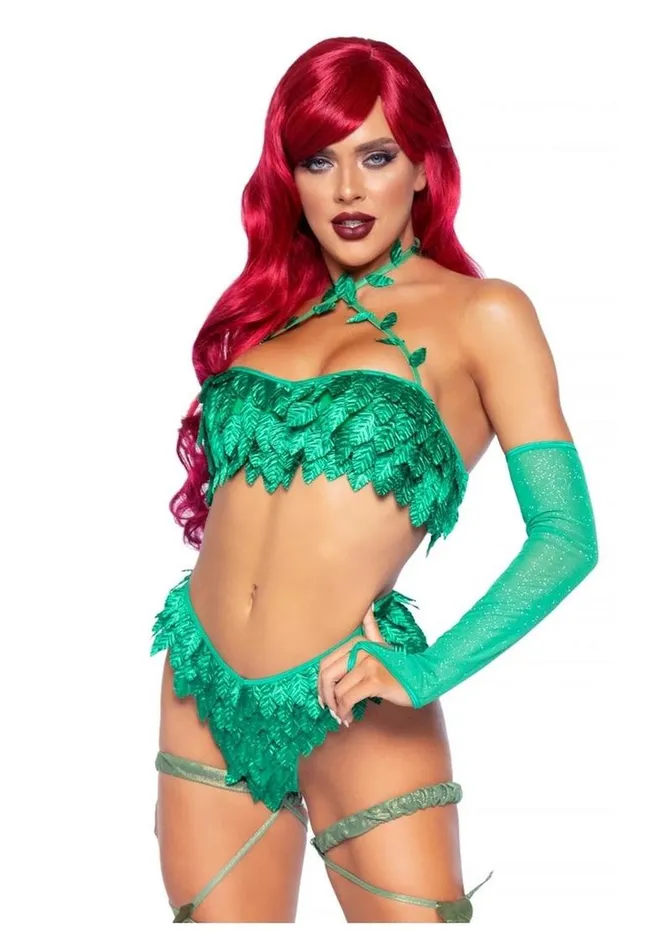 Female Sex Toys Leg Avenue Poison Temptress Leafy Halter Top with Corset Lace Up Back Leafy Panty and Sleeves Leg Avenue Female Sex Toys Leg Avenue Poison Temptress Leafy Halter Top with Corset Lace Up Back Leafy Panty and Sleeves Leg Avenue
