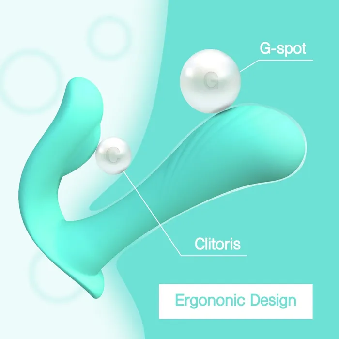 Female Sex Toys Tracys Dog Tracys Dog Wearable Panty Vibrator With Wireless Remote Teal