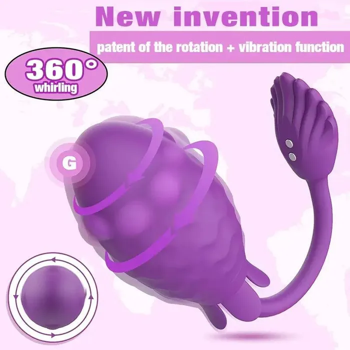 Inyarose Female Sex Toys APP Remote Control Whale Gspot Vibrator