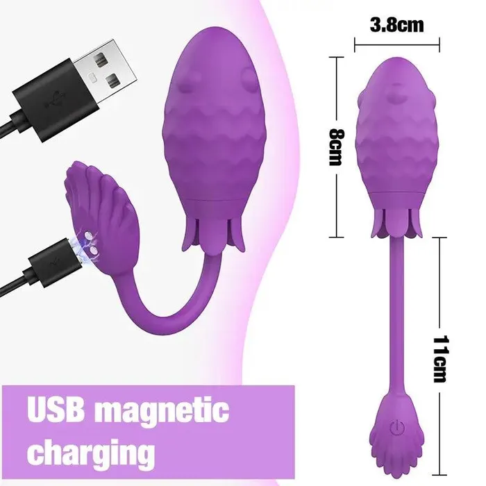 Inyarose Female Sex Toys APP Remote Control Whale Gspot Vibrator