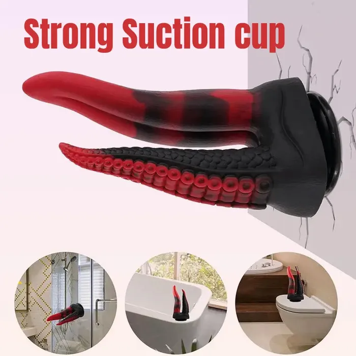 Inyarose Female Sex Toys DualEnded Tentacle Dildo with Suction
