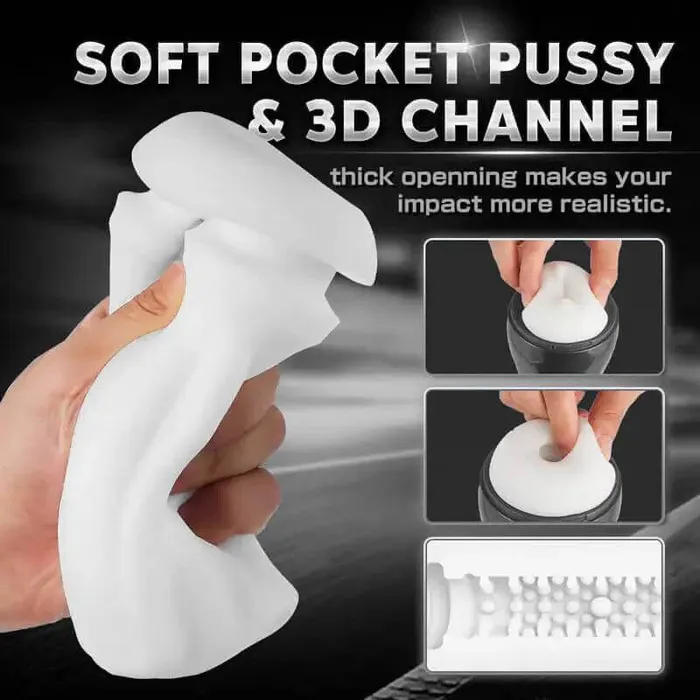 Inyarose Male Sex Toys Male Deepthroat Blowjob Masturbation Cup