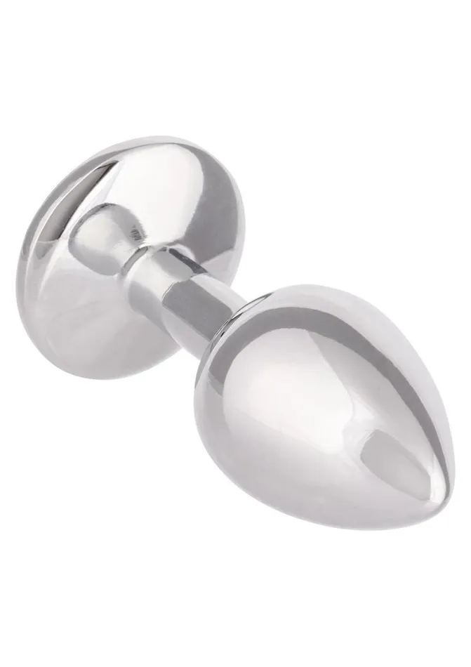 Jewel Male Sex Toys Jewel Amethyst Aluminum Anal Plug