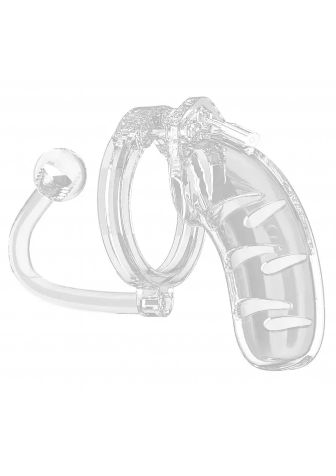 Male Sex Toys ManCage Mancage Model 11 Chastity Cage with Plug