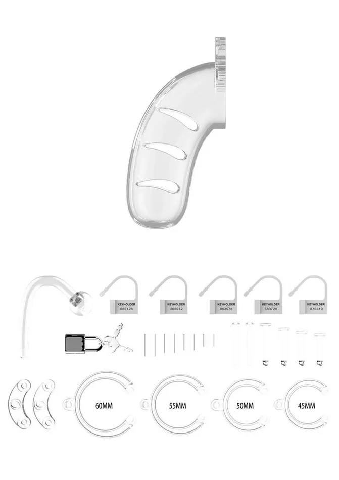 Male Sex Toys ManCage Mancage Model 11 Chastity Cage with Plug