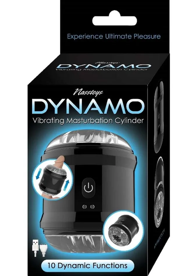 Male Sex Toys Nasstoys Dynamo Rechargeable Dual End Vibrating Masturbator Cup