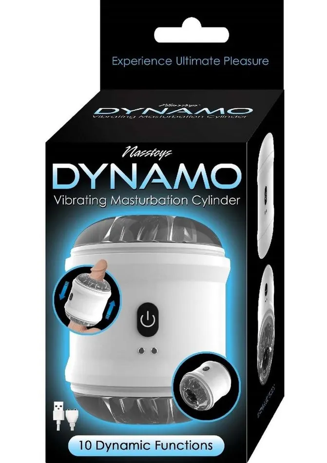 Male Sex Toys Nasstoys Dynamo Rechargeable Dual End Vibrating Masturbator Cup