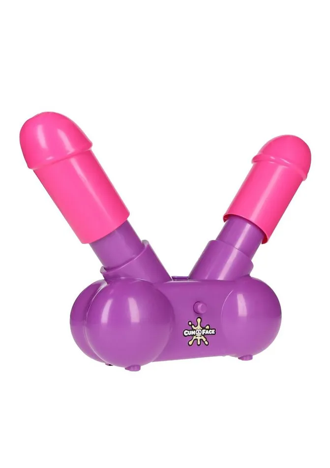 Male Sex Toys Play Wiv Me Cum Face Duel Pump Action Penis Game