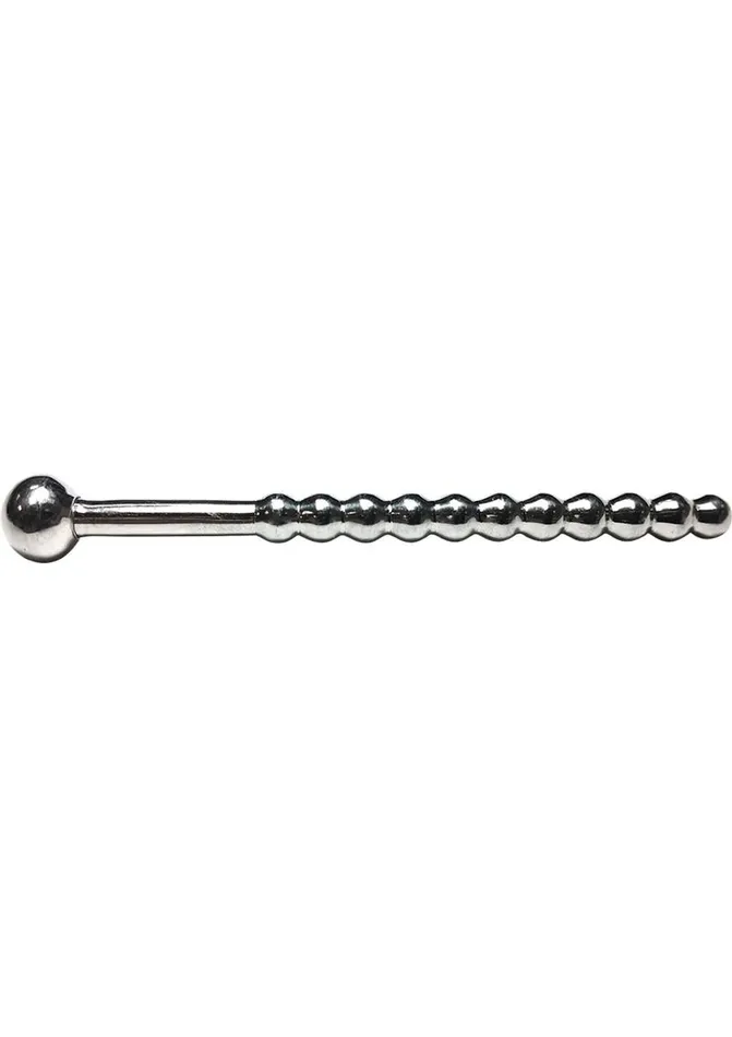 Male Sex Toys Rouge Rouge Beaded Stainless Steel Urethral Sound with Stopper Male Sex Toys Rouge Rouge Beaded Stainless Steel Urethral Sound with Stopper