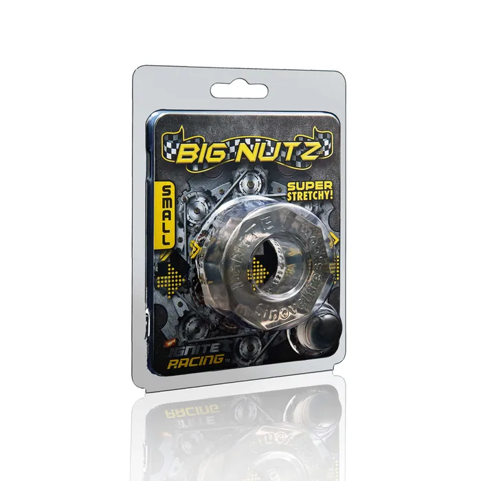 Male Sex Toys SI Novelties Si95179 BIG NUTZ RING SMOKE SMALL