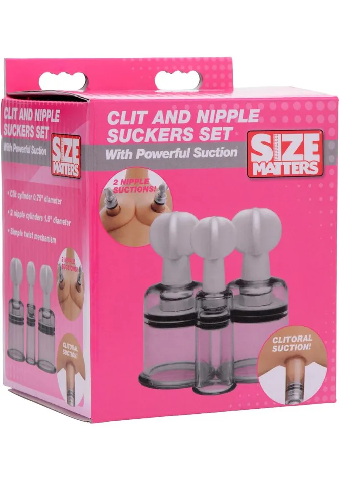 Male Sex Toys Size Matters Size Matters Clit and Nipple Suckers