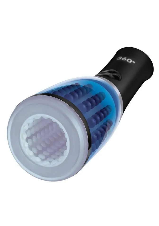 Male Sex Toys Zolo ZOLO 360 Rotating Beaded Masturbator Male Sex Toys Zolo ZOLO 360 Rotating Beaded Masturbator
