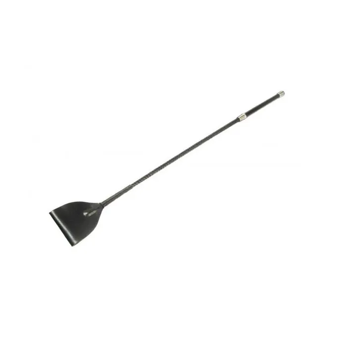 Master Series Master Series Mare Leather Riding Crop Black Anal