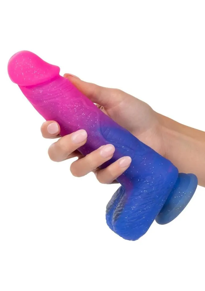 Naughty Bits Naughty Bits Ombre Hombre XL Rechargeable Silicone Vibrating Dildo Female Sex Toys