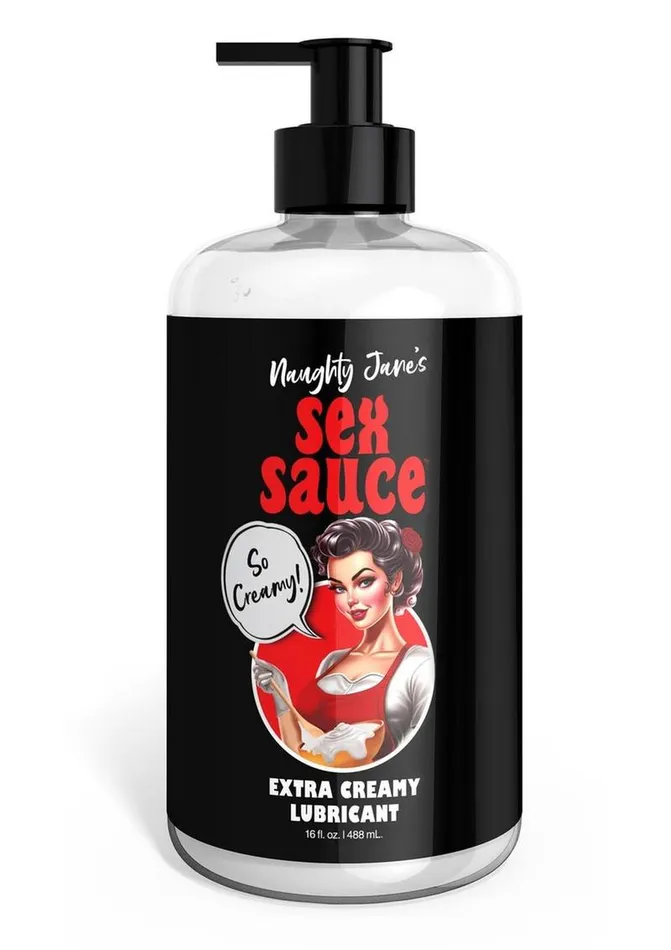 Naughty Janes Sex Sauce Male Sex Toys Naughty Janes Sex Sauce Extra Creamy Lubricant