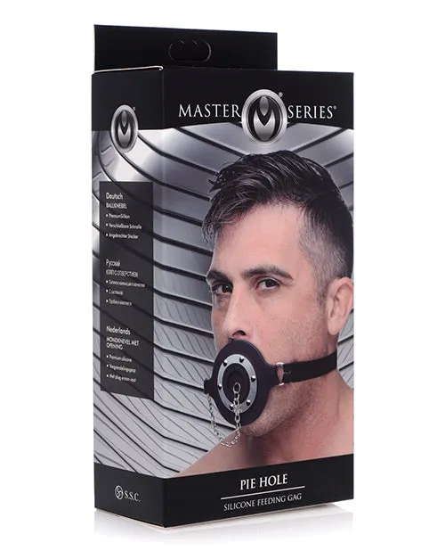 Open Desires Male Sex Toys Master Series Pie Hole Silicone Feeding Gag