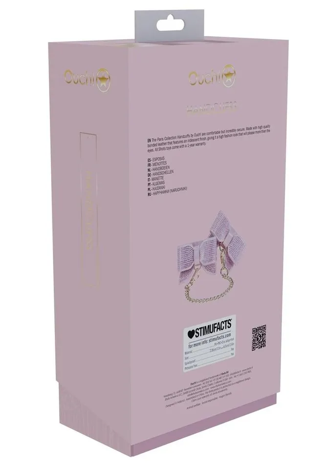 Ouch Couples Ouch Paris Collection Handcuffs