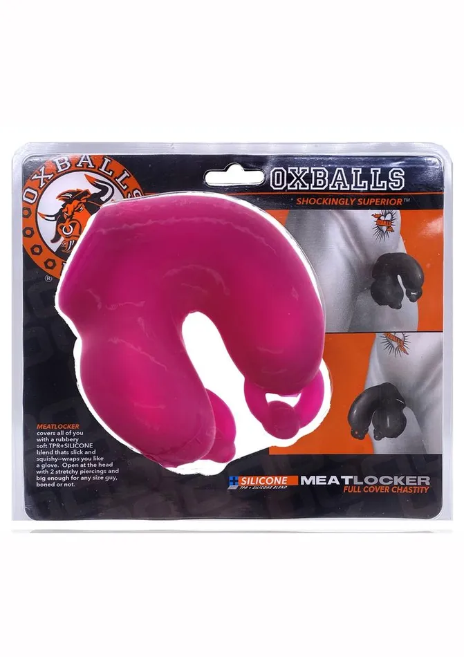 Oxballs Male Sex Toys Meatlocker Silicone Chastity