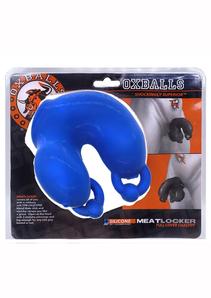 Oxballs Male Sex Toys Meatlocker Silicone Chastity