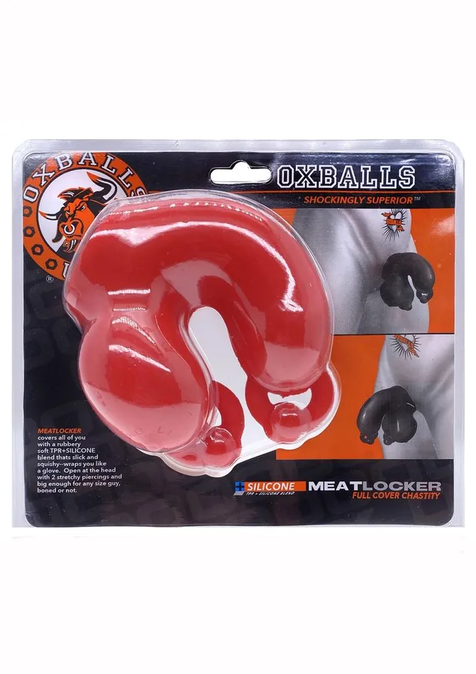 Oxballs Male Sex Toys Meatlocker Silicone Chastity