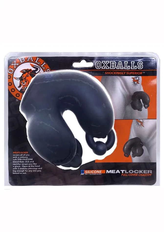 Oxballs Male Sex Toys Meatlocker Silicone Chastity