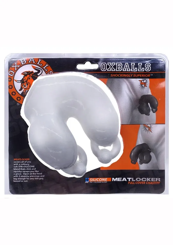 Oxballs Male Sex Toys Meatlocker Silicone Chastity