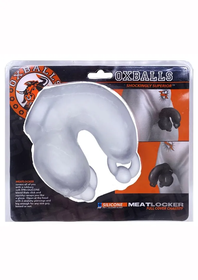 Oxballs Male Sex Toys Meatlocker Silicone Chastity