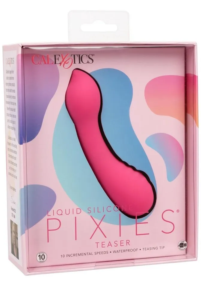Pixies Female Sex Toys Liquid Silicone Pixies Teaser Rechargeable Vibrator